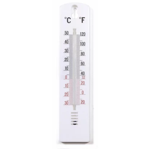 Pour embellir le jardin:Thermomètre en plastique aimanté de 20 cm