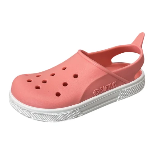 Essentiel extérieur：Sabot de jardin pour enfant Cloggy Boatilus coloris rose