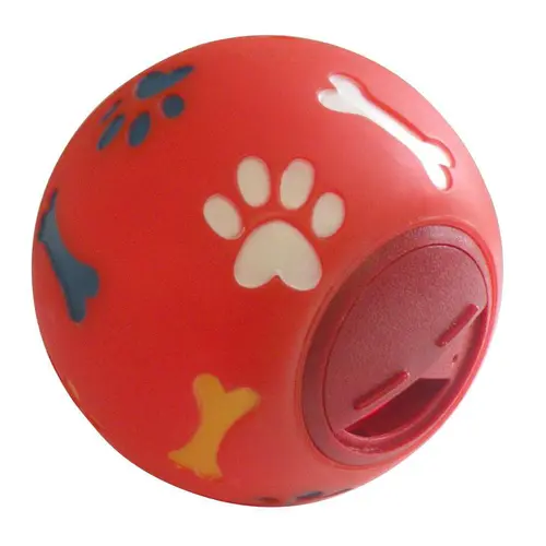 Moderne au jardin:Balle à friandises pour chien - 12 cm