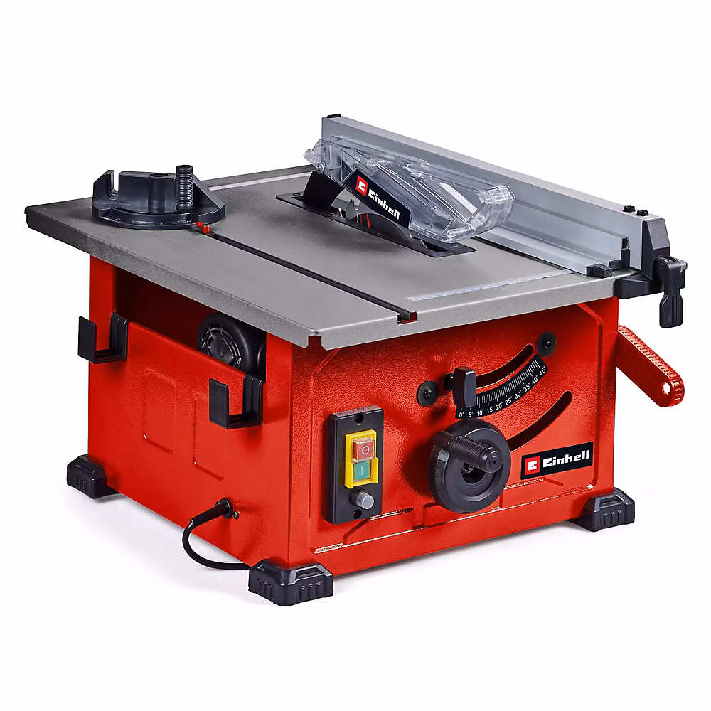 Einhell Scie circulaire sur table TC | TS 8 – 1200W – lame D.200mm – coupe max 45mm – butée parallèle