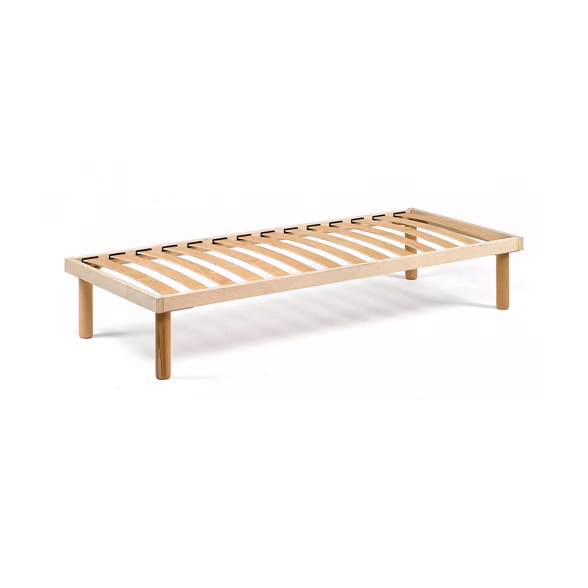 Cadre de Lit Double Pierre – Double 160 × 190 cm Marron