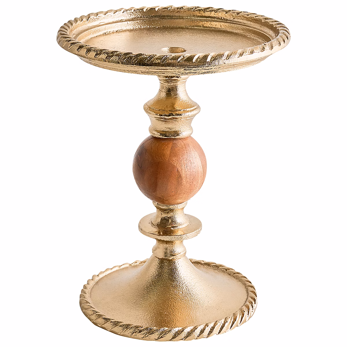 Bougeoir VODNO 31 cm Métal Doré – Réf. KWKLUUZFC0317851118