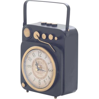 Horloge à poser vintage tourne disque