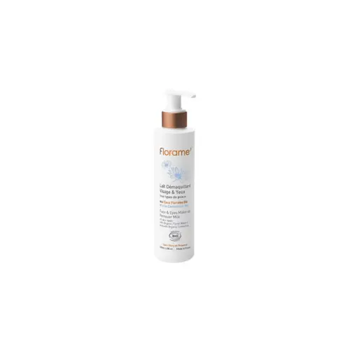 Jardin équipement：Lait démaquillant visage et yeux Florame - 200 ml