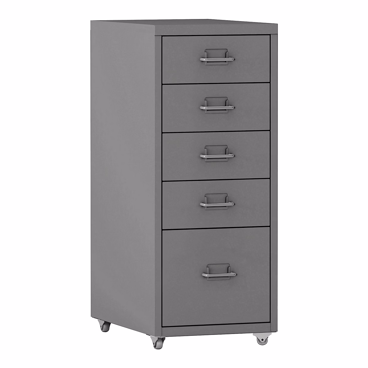 Caisson de bureau meuble de rangement gris Helloshop26 – Réf. XVLSPGMXY4052625723
