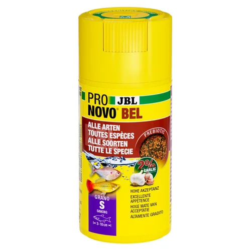 Facile dehors：Granulés pour poissons d'aquarium JBL Bel Grano S Click - 100 ml