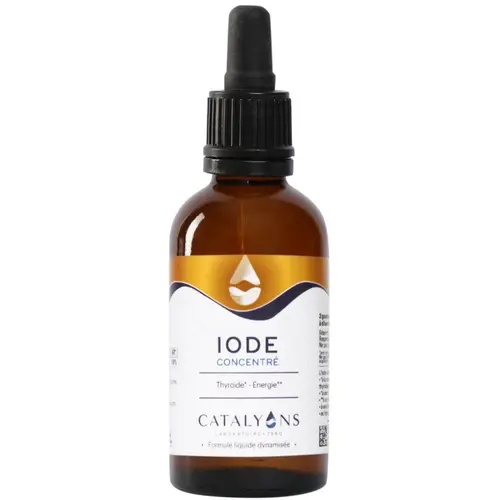 Vie au jardin:Iode concentré en flacon compte-gouttes Catalyons - 50 ml