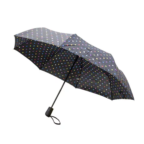 Nature au jardin:Parapluie lorient noir en acier et polyester