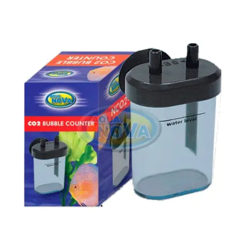 Extérieur moderne：Compte bulles CO2 pour aquarium, AQUA NOVA Bubble counter