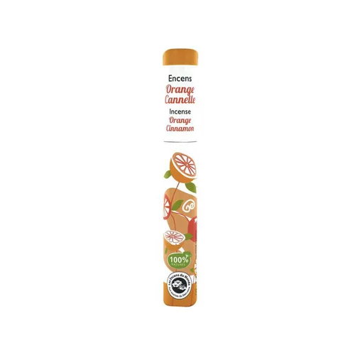 Accessoire au jardin：Encens végétal senteur Orange cannelle - 30 bâtons