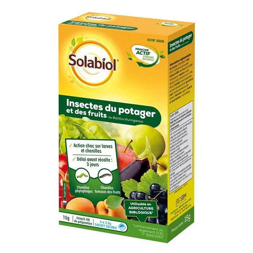 Pour vos jardins:Sachet insectes potager et fruits x 1