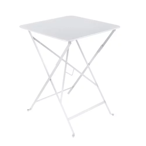 Pour un jardin bien équipé:Table carrée pliante Bistro Fermob en acier 57 x 57 x 74 cm