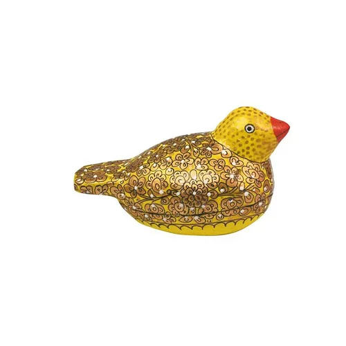 Jardin et confort：Boite forme oiseau avec friture de chocolat noir bio Taloma - 45 g