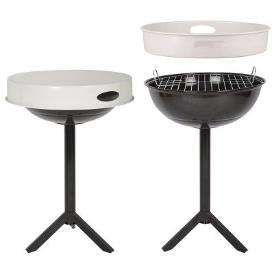 Table barbecue avec plateau amovible (Plateau blanc)