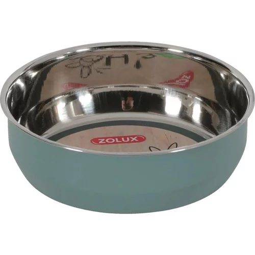 Nature maison:Bol pour les rongeurs en inox coloris vert Ehop Zolux – 200 ml