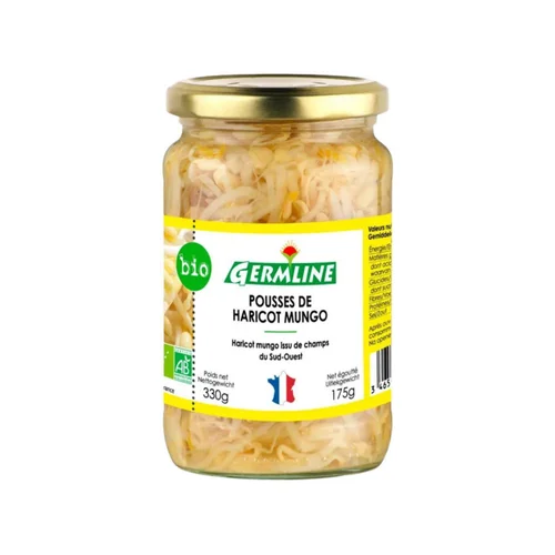 Un plus pour votre jardin：Pousses de haricots mungos bio Germline - 330 g