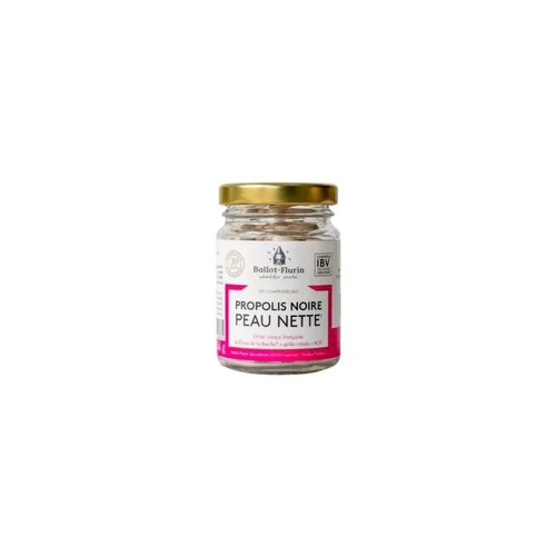 Choix jardin：Propolis noire Ballot Flurin Peau nette - 120 comprimés
