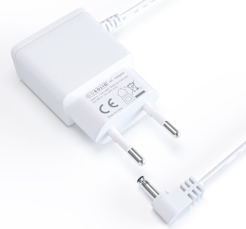 GO SOLID! Chargeur Babyphone - Adaptateur Unité Parent compatible avec Alecto DVM-70