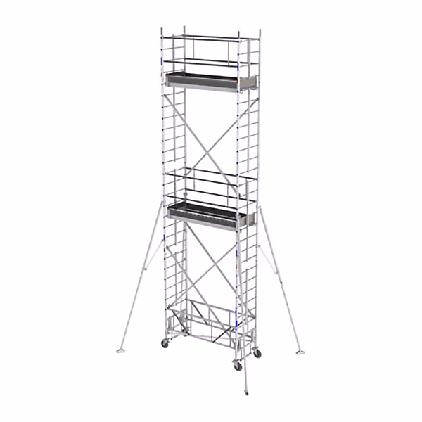 Echafaudage roulant alu | Hauteur de travail max 8.30m – IPS0630T