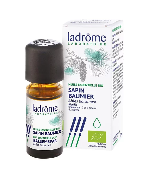Mieux au jardin:Huile essentielle sapin baumier. Le flacon de 10 ml
