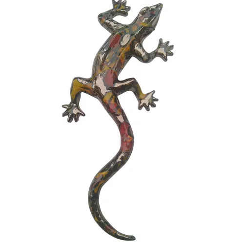 Pour personnaliser votre jardin:Statue de jardin lézard L 26 cm