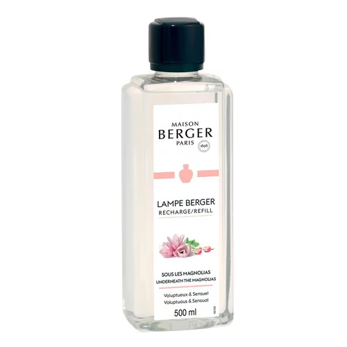 Pour donner du style à l’extérieur:Parfum coloris transparent senteur sous les magnolias Lampe Berger - 500 ml