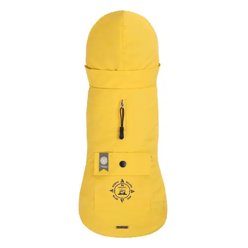 Adapté au jardin：Ciré pour chien coloris jaune Wouapy Basic - Taille XXL