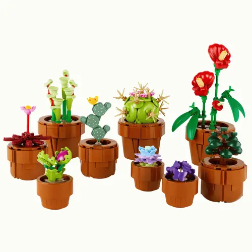 Une idée pratique pour le jardin：Plantes miniatures LEGO® Botanical Collection 18 ans et plus - 758 pièces