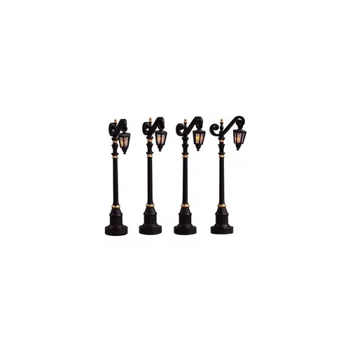 Solution pour le jardin：Lampe Coloniale 14x2x10,2 cm Noir
