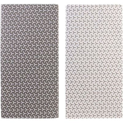 Tapis fraicheur pour frigo (Lot de 2) (Gris)