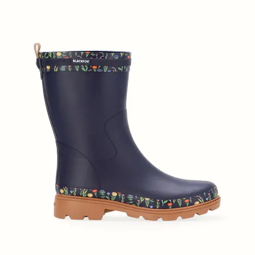 Les indispensables du jardin:Demi-botte Judy coloris marine en caoutchouc Blackfox - pointure 39