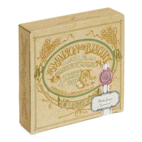 Accessoire extérieur：Boite de petits fours financiers La Maison du Biscuit - 500 g