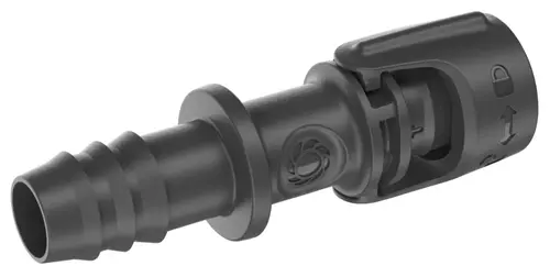 Loisirs au jardin:Adaptateur universel coloris noir - 13 mm