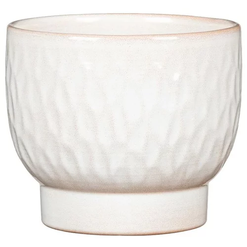 Sélection pour le jardin:Cache-pot en céramique blanc Scheurich 931 Opale - Ø 11 cm