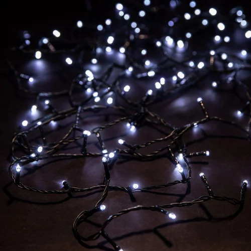 Essentiel maison:Guirlande lumineuse LED à lumière animée blanc froid sur secteur - 8 m