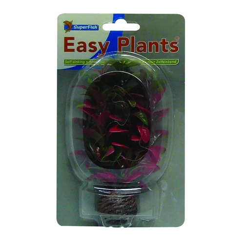 Malin au jardin:Plante artificielle aquarium rotala rouge, SUPERFISH Easy Plants - Taille standard