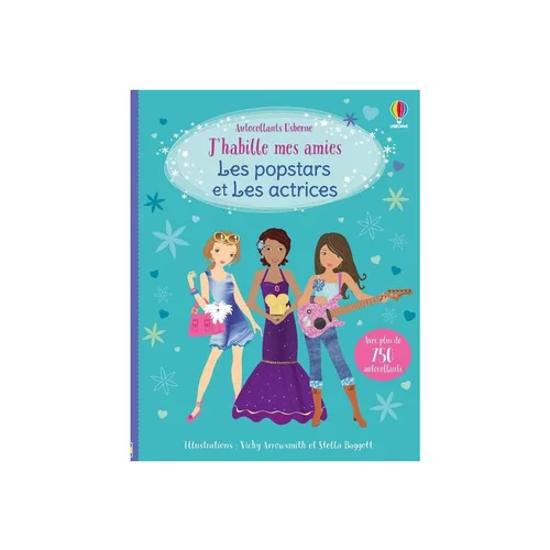 Choix extérieur：Livre J'habille mes amies "Les popstars et les actrices", Ed USBORNE