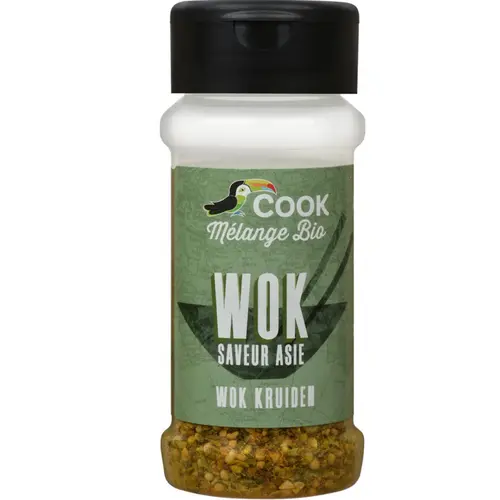 L’allié du jardin：Mélange pour wok bio Cook Saveur Asie - 35 g