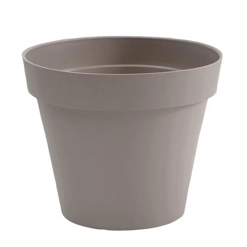 Une sélection pour le jardin：Pot Toscane Taupe Ø.20 x H.17 cm