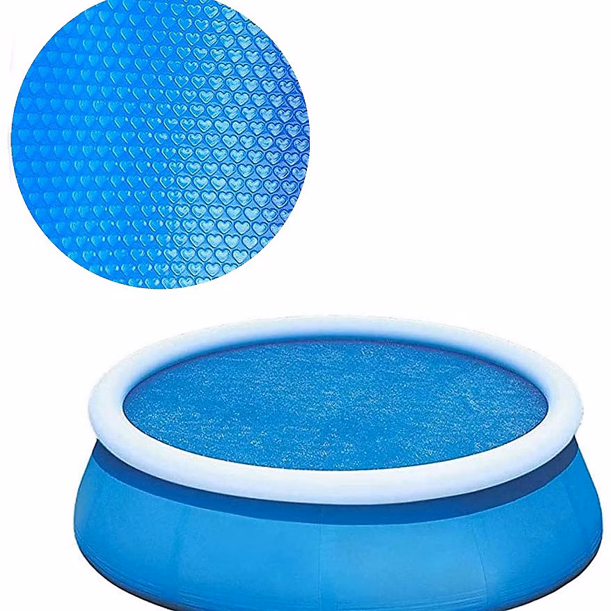 Bâche solaire de piscine de 2 – 4 m, spa bleu, étanche à la poussière et à l'eau, pour piscine hors sol/creusée, piscine gonflable