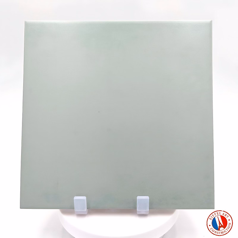 Carrelage sol / mur effet ciment uni bleu vert 20 × 20 cm 1900 JADE