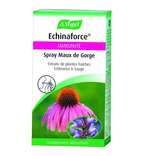 Pour un jardin plus agréable:Spray maux de gorge Echinacea/Sauge - 30 ml