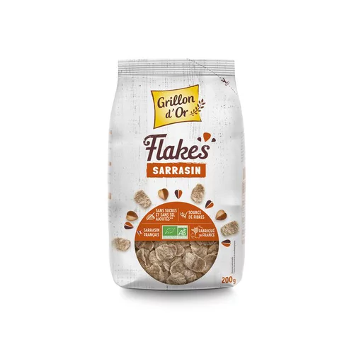 Une idée pour votre jardin：Flakes Sarrasin Bio - 200 gr