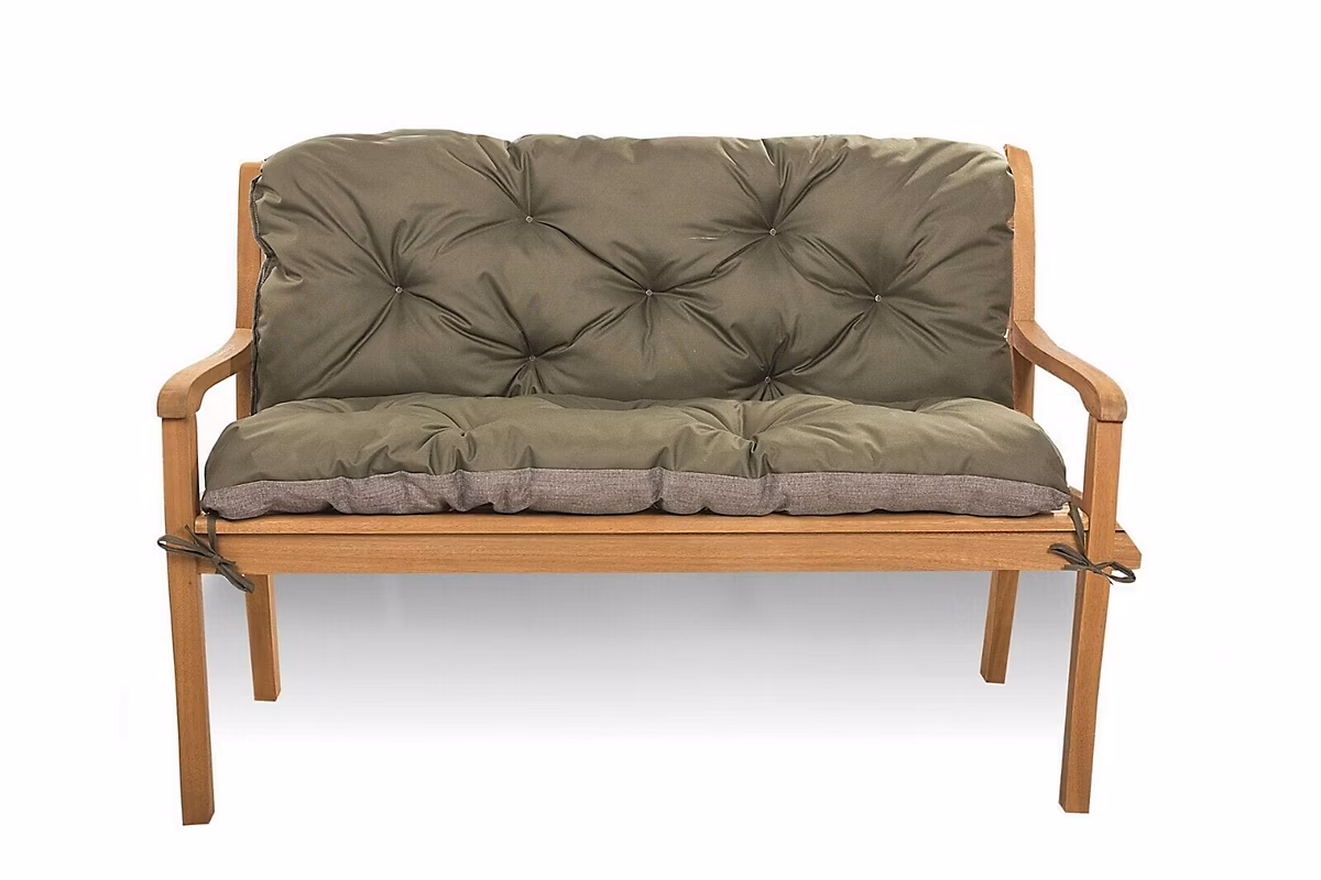 Coussin pour banc de jardin 160 × 50 × 40cm coussin de banc de jardin Vert coussin de balançoire coussin de banc extérieur
