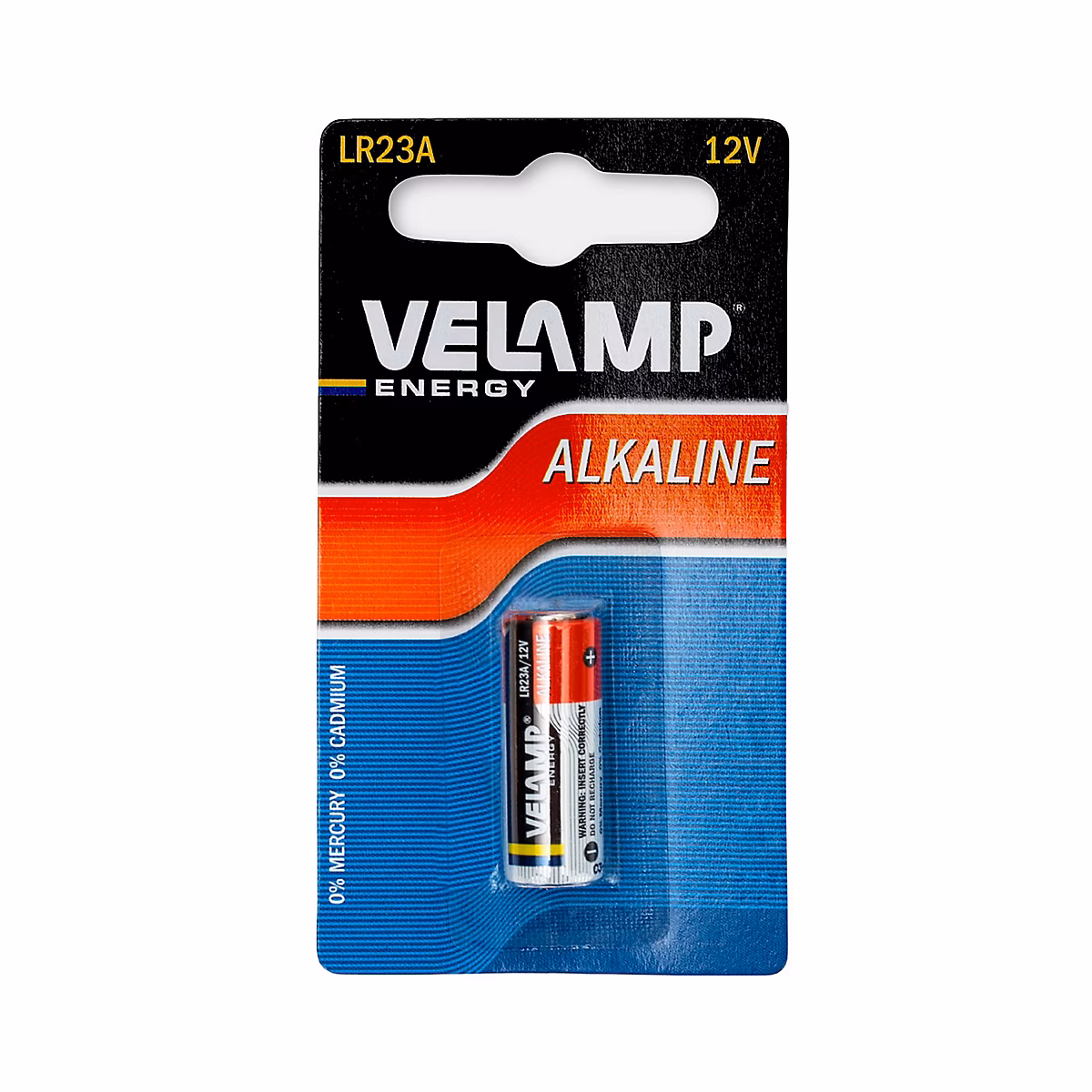 Blsiter de 1 pile alcaline type LR23A – 12 Volts