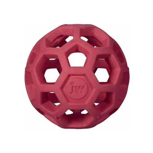 Espace vert pratique：Jouet pour chien coloris bleu en caoutchouc Hol-ee Roller Jw - Taille mini - 12 cm