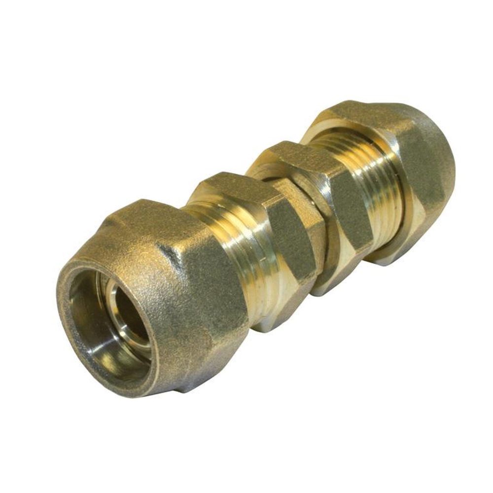 CENTRALE BRICO Manchon à compression laiton D.16 pour tube en per