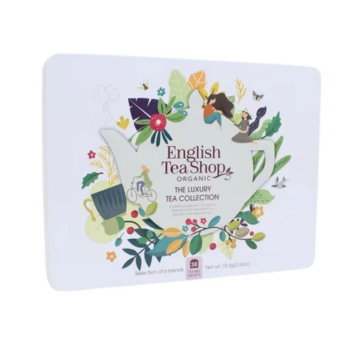 Jardin et nature：Coffret thés et infusions bio collection Luxury English Tea Shop - 36 sachets