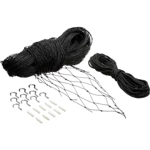 Votre jardin：Filet de sécurité pour chat noir Flamingo - 3 x 6 m