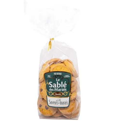 Idée utile:Sablés chocolat Saveurs des marais - 210 g